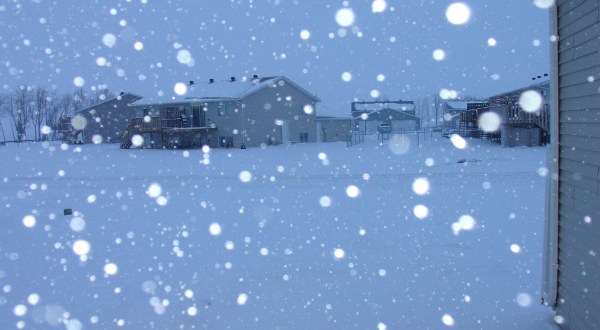 Winter Storms Over North Dakota Continue To Unload Seemingly Endless Amounts Of Snow