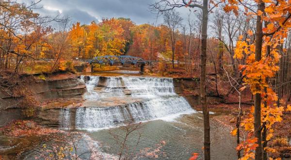 Adventure Seekers Can’t Resist This Waterfall Park Near Cleveland