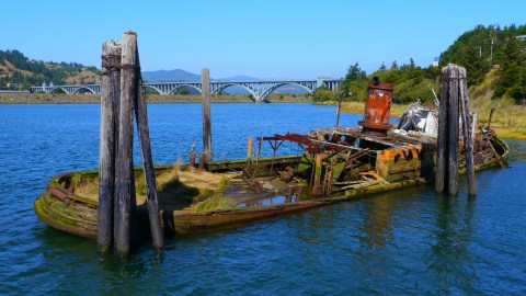 You'll Want To Get One Last Look At this Oregon Shipwreck Before It's Gone For Good