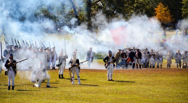The Revolutionary War Comes To Life At This Huge Battle Reenactment In South Carolina