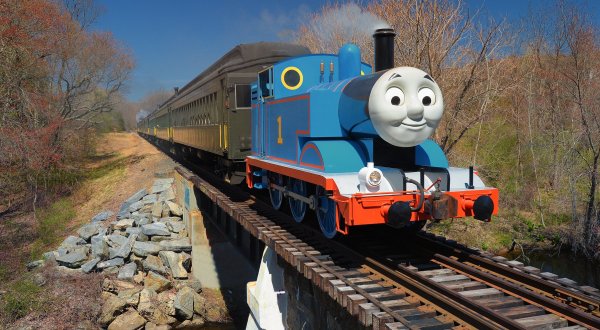 Everyone In Your Family Will Love Thomas The Tank Engine’s Themed Train Ride Through Connecticut