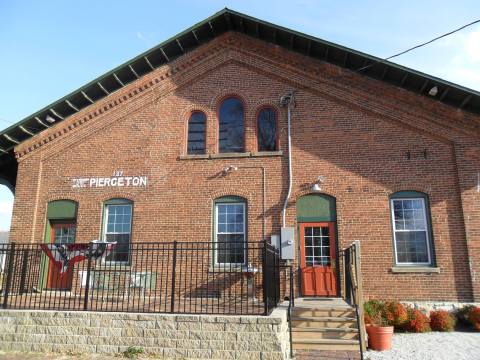 This Historic Indiana Train Depot Is Now A Beautiful Restaurant Right On The Tracks