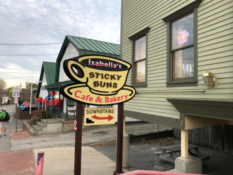 Devour The Best Homemade Sticky Buns At This Bakery In Maine