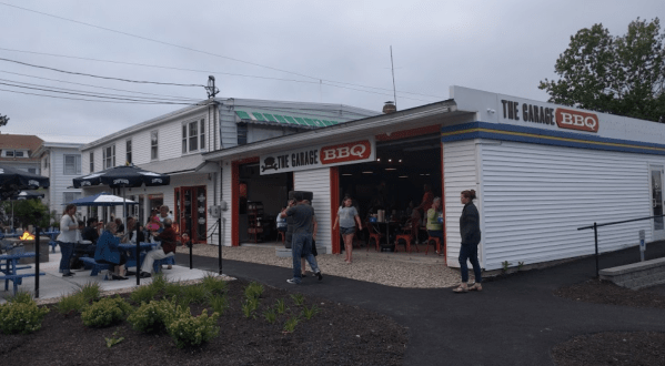 This Eclectic Garage Restaurant In Maine Is Such A Fun Place To Dine