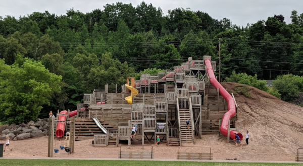 The Chutes And Ladders Playground In Michigan That’s Perfect For A Family Adventure