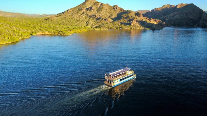 Saguaro Lake boat tour