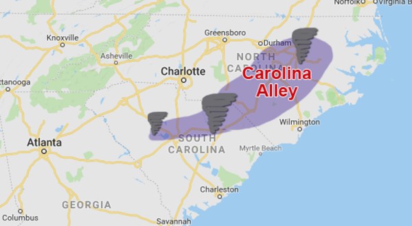 Most People Don’t Know About South Carolina’s Deadly Tornado Alley