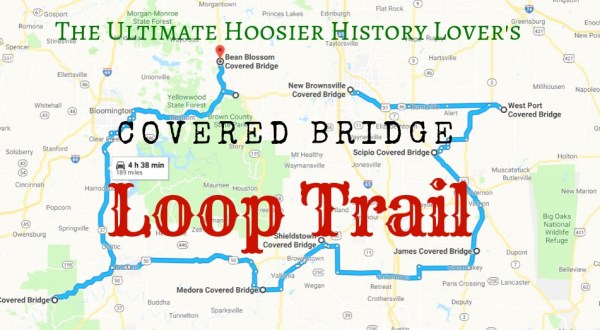 This Covered Bridge Loop Trail Through Indiana Is The Ultimate Hoosier History Lovers Pilgrimage
