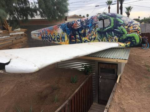 You Can Sleep In A Vintage 1964 Airplane Right Here In Arizona