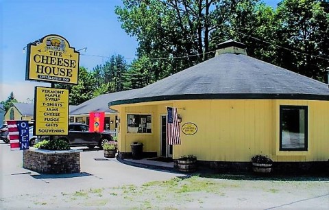 You Just Can't Drive By This Quirky Vermont Cheese Shop Without Stopping