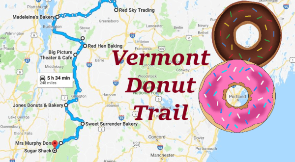 Take The Vermont Donut Trail For A Delightfully Delicious Day Trip
