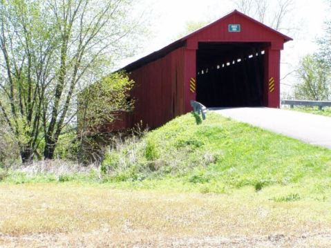 Dine On A Covered Bridge Built In 1880 With This One Of A Kind Indiana Experience