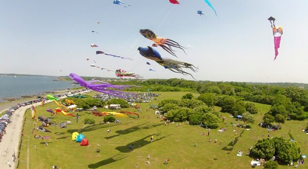 Don’t Miss Out On This Colorful Seaside Kite Festival In Rhode Island