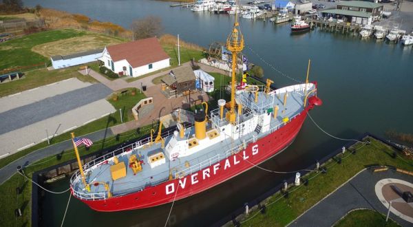 There’s No Other Historical Landmark In Delaware Quite Like This 80-Year-Old Ship