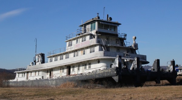 The Eerily Fascinating Mystery Behind The Spooky Abandoned Ghost Ship In Wisconsin