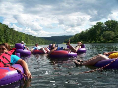 The River Campground In Pennsylvania Where You’ll Have A Memorable Tubing Adventure