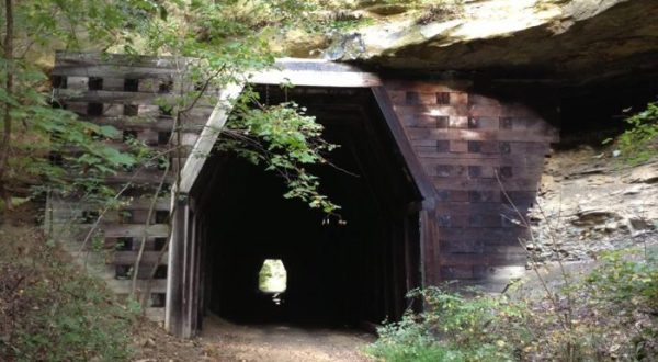 Hike To An Abandoned Village And King’s Hollow Tunnel In Ohio