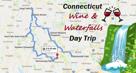 This Day Trip Will Take You To The Best Wine And Waterfalls In Connecticut