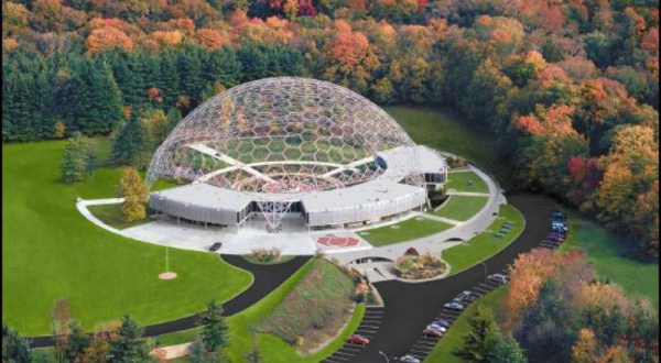 Most People Don’t Realize This Bizarre Geodesic Dome Is Hiding In Greater Cleveland