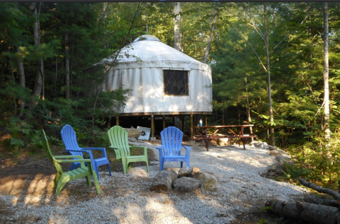 Stay In These 8 Incredible Yurts In New Hampshire For An Overnight You Won't Soon Forget