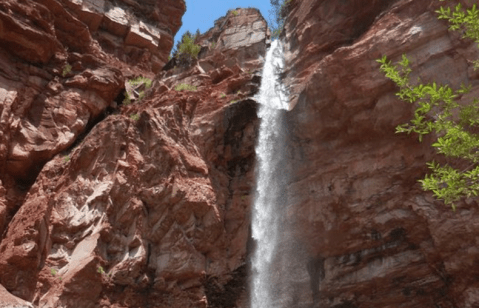 The Hike To This Little-Known Colorado Waterfall Is Short And Sweet