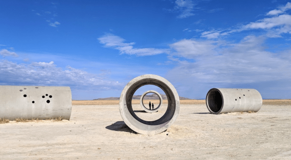 Most People Have No Idea This Unique Art Installation Exists In The Utah Desert