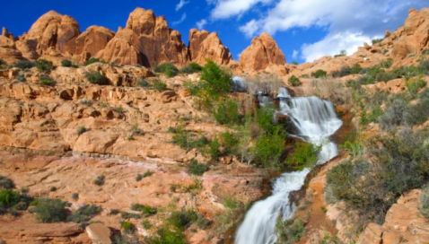 This Stunning Man-Made Waterfall In Utah Is Just Begging To Be Visited