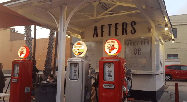 This Southern California Ice Cream Shop Used To Be A Gas Station And It’s Outrageously Charming