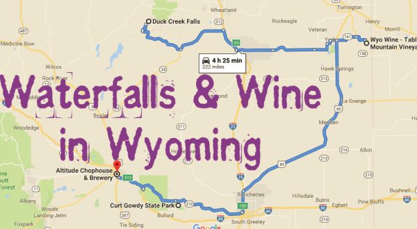 This Day Trip Will Take You To The Best Wine And Waterfalls In Wyoming