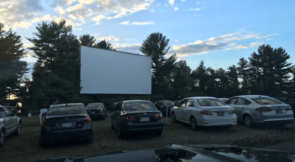 Watch A Movie Under The Stars At This Historic Drive-In Theater In Maine