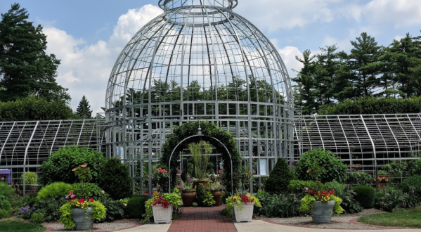 Step Into A Whimsical Wonderland At This Lush Michigan Conservatory
