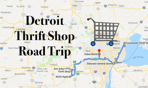 This Bargain Hunters Road Trip Will Take You To The Best Thrift Stores Around Detroit