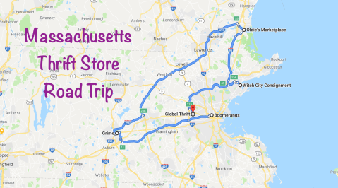 This Bargain Hunters Road Trip Will Take You To Some Of The Best Thrift Stores In Massachusetts
