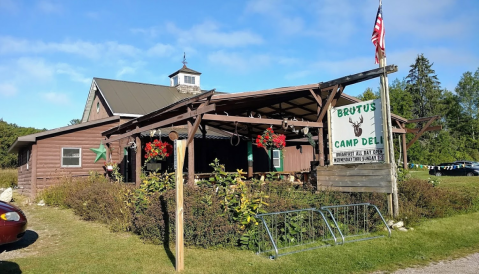 Dig Into Massive Portions At This Rustic Camp Restaurant In Michigan