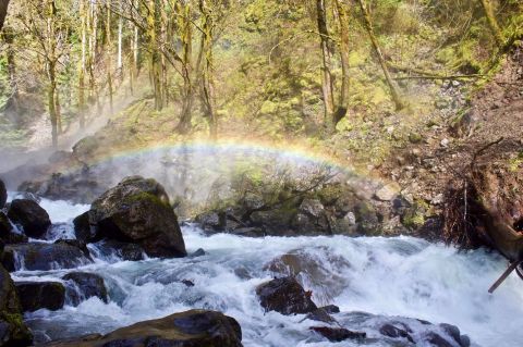 Take This Easy Trail To An Amazing Triple Waterfall In Washington