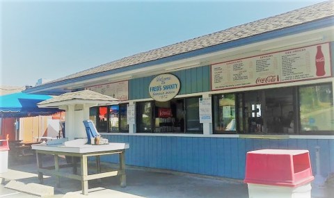 You Can't Beat The Waterfront Views At This Delicious Roadside Seafood Shanty In Connecticut