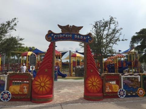 The Circus-Themed Playground In Florida That's Loads Of Fun