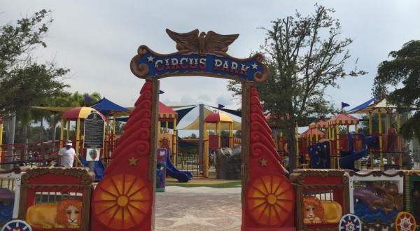 The Circus-Themed Playground In Florida That’s Loads Of Fun