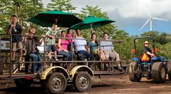 Take A Wagon Tour Through This Hawaii Farm For A Fun-Filled Day
