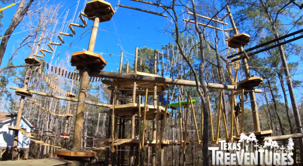 This Treetop Obstacle Course In Texas Is Fun For The Whole Family