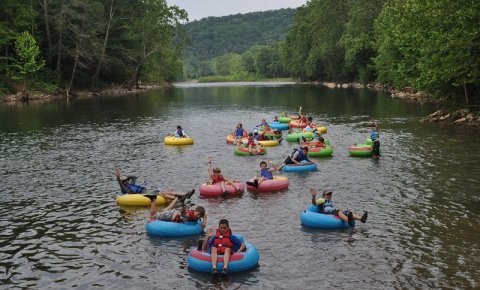 The River Campground In West Virginia Where You Can Also Have A Tubing Adventure