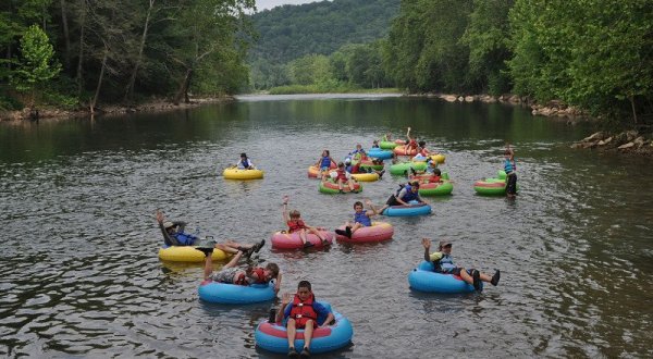 The River Campground In West Virginia Where You Can Also Have A Tubing Adventure