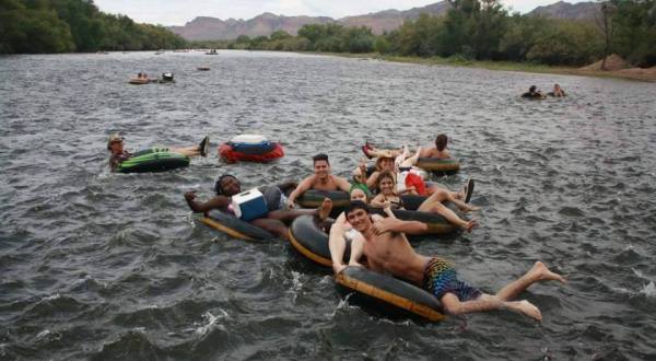 There’s No Better Way To Spend A Summer’s Day Than Tubing Along This Arizona River