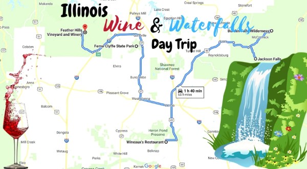 Take A Day Trip To The Best Wine And Waterfalls In Illinois