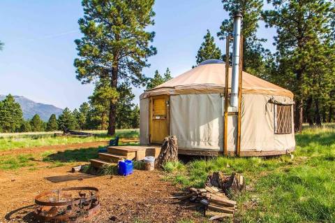 Stay In These 3 Incredible Yurts In Arizona For An Overnight Adventure You Won't Soon Forget