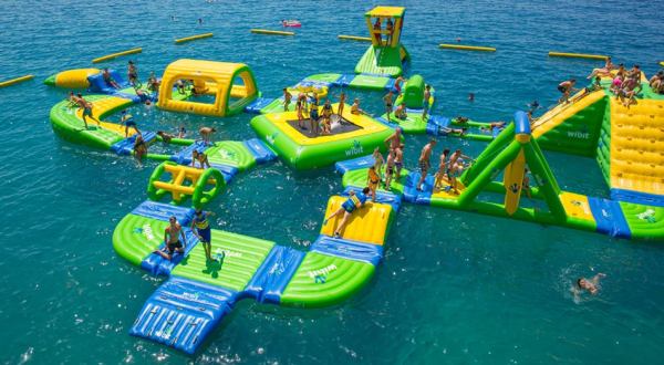 This Giant Inflatable Water Park In New Mexico Proves There’s Still A Kid In All Of Us
