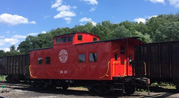 Enjoy Epic Scenery From Your Very Own Private Caboose Ride In Maryland