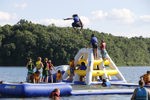 This Giant Inflatable Water Park In Michigan Proves There’s Still A Kid In All Of Us