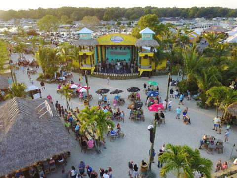 Sink Your Toes In The Sand At This One-Of-A-Kind Tiki Bar In Delaware