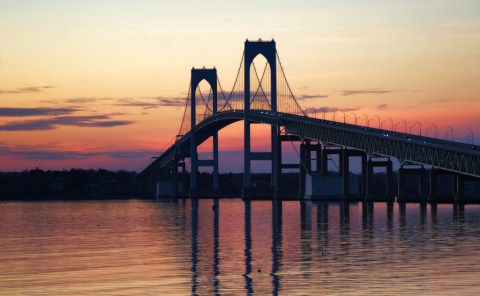 New England's Longest Suspension Bridge Is Right Here In Rhode Island And It's Stunning
